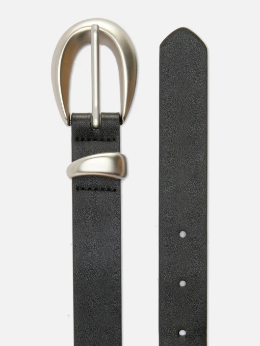 Asymmetrical Buckle Belt