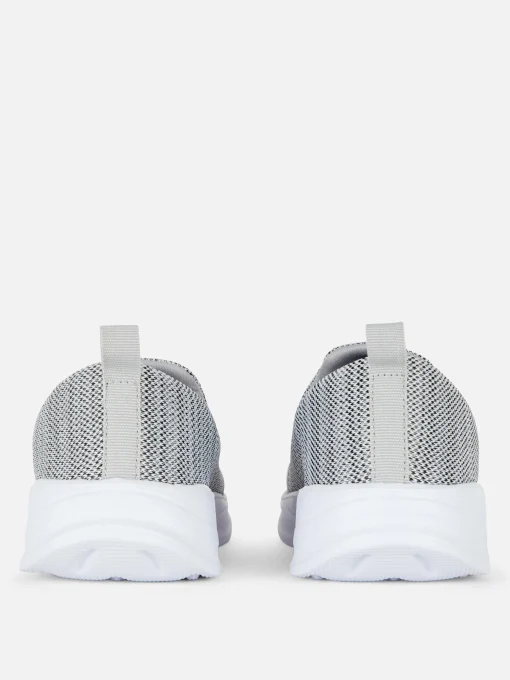 Athletic Fabric Slip On Shoe