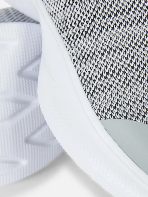 Athletic Fabric Slip On Shoe