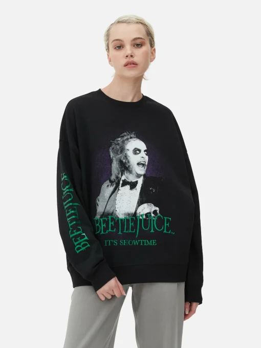 Beetlejuice Character Sweatshirt
