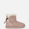 Bow Back Plush Lined Boots