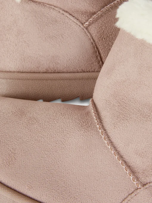 Bow Back Plush Lined Boots