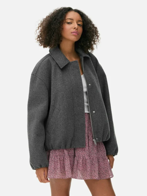 Bubble Hem Jacket