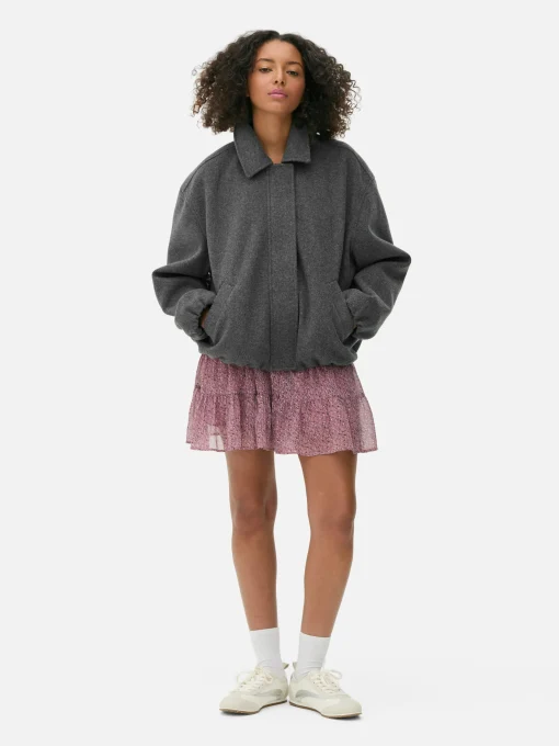 Bubble Hem Jacket