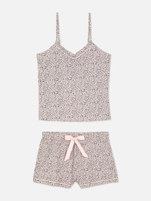 Cami And Shorts Pajama Set