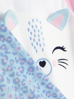 Cat Fleece Pyjamas