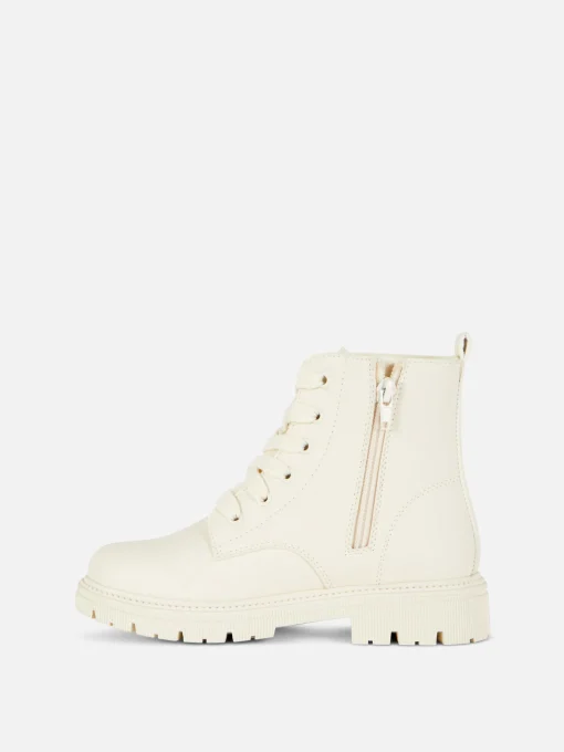 Chunky Side Zip Boots