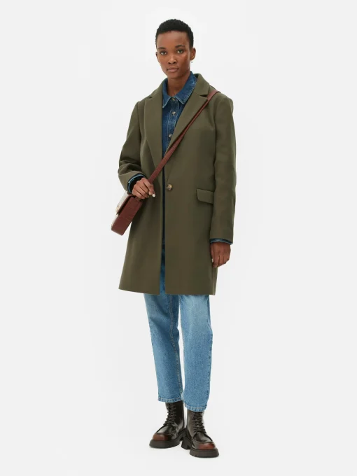 Classic Single-Breasted Coat