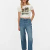 Claude Monet Graphic Cropped T-Shirt