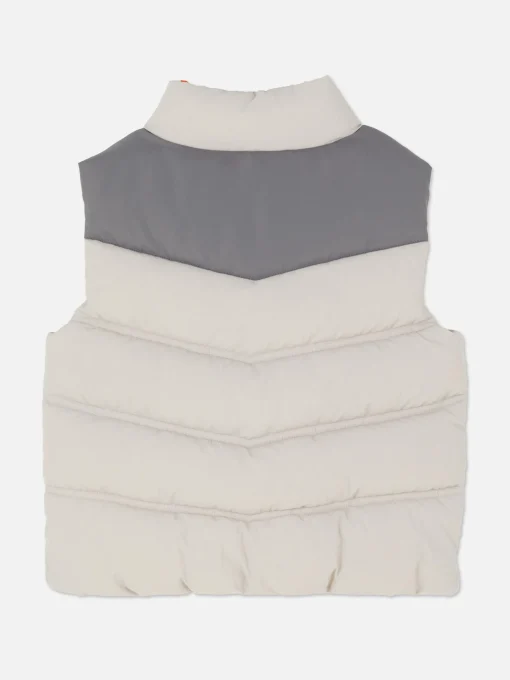 Color Block Padded Vest