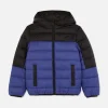 Color Block Puffer Jacket