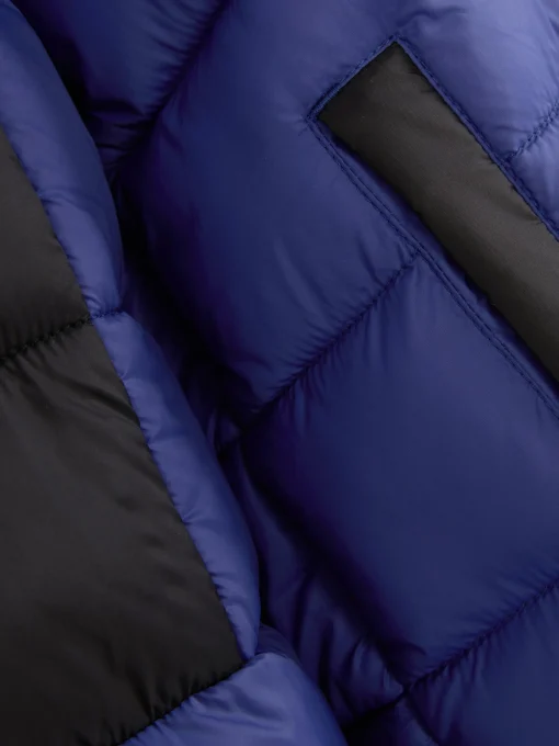 Color Block Puffer Jacket