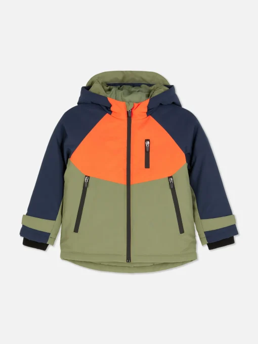 Color Block Windbreaker