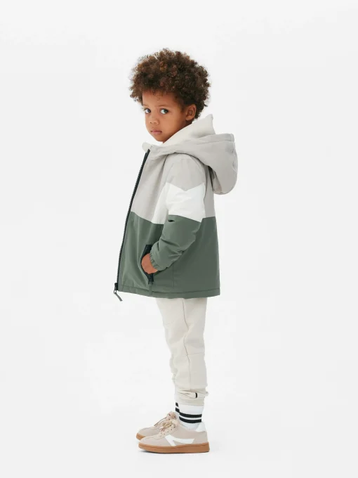 Color Block Windbreaker