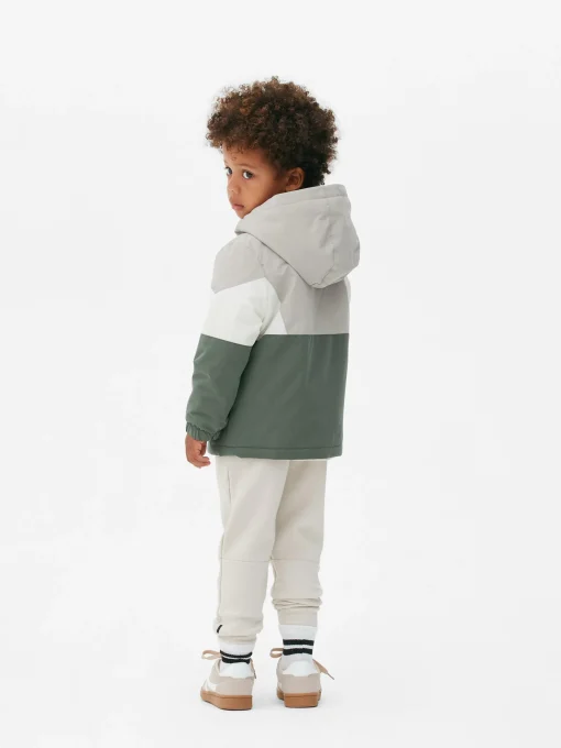 Color Block Windbreaker