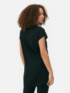 Crew Neck Long T-Shirt