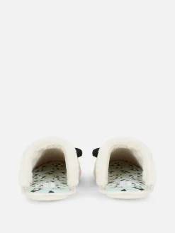 3D Panda Mule Slippers