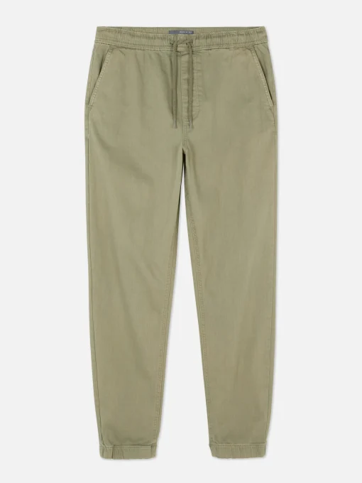 Denim Cuffed Joggers