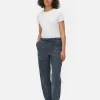 Denim Drawstring Joggers