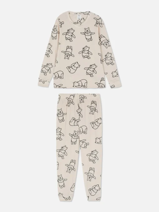Disney Characters Long Sleeve Fleece Pajamas