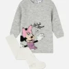 Disney’s Minnie Mouse Knit Dress And Tights Set