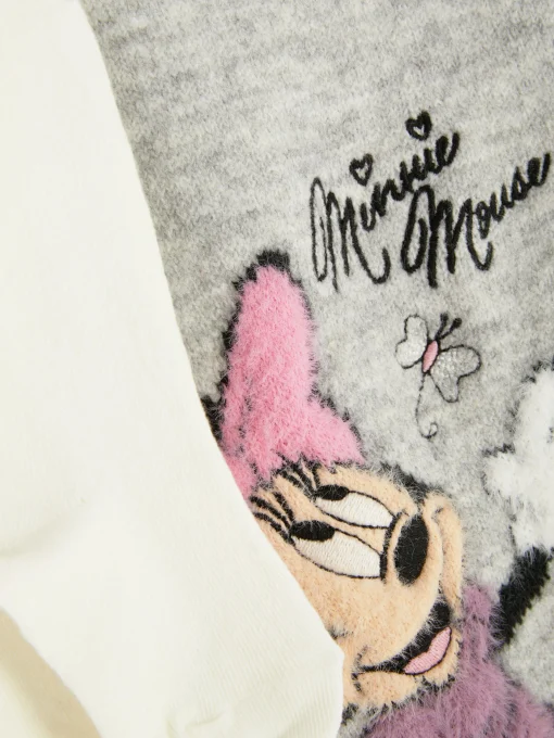 Disney’s Minnie Mouse Knit Dress And Tights Set