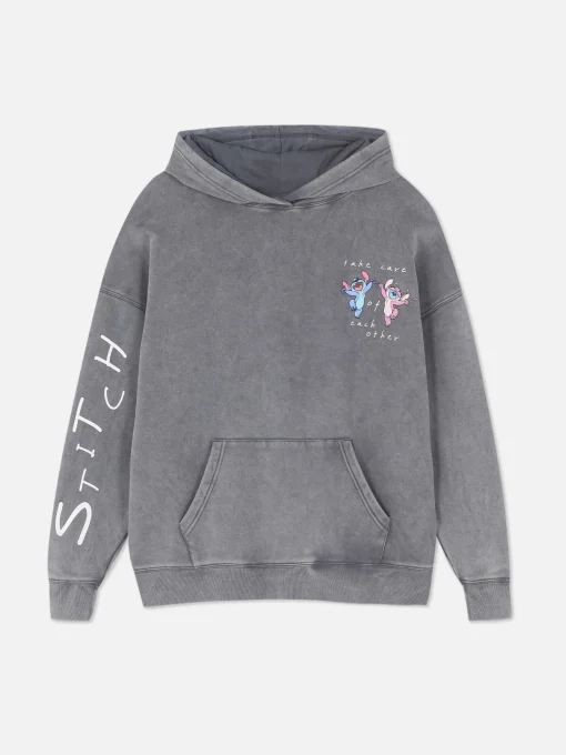Disney’s Stitch And Angel Pullover Hoodie