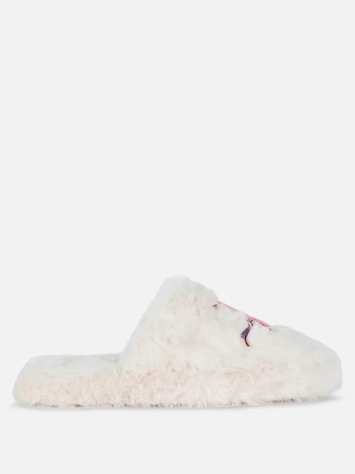 Disney’s Stitch Fluffy Mule Slippers