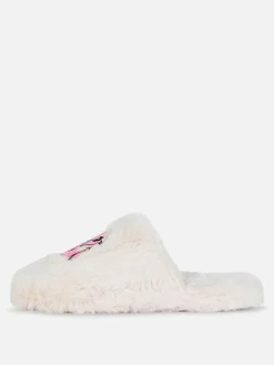 Disney’s Stitch Fluffy Mule Slippers