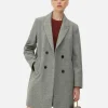 Double-Breasted Twill Coat