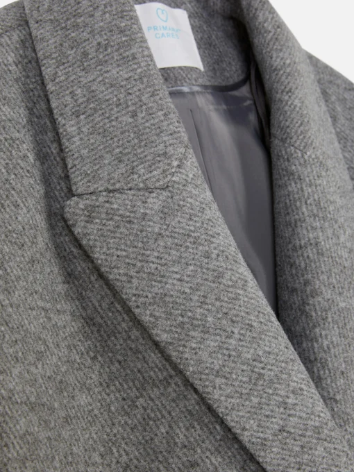 Double-Breasted Twill Coat