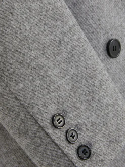 Double-Breasted Twill Coat