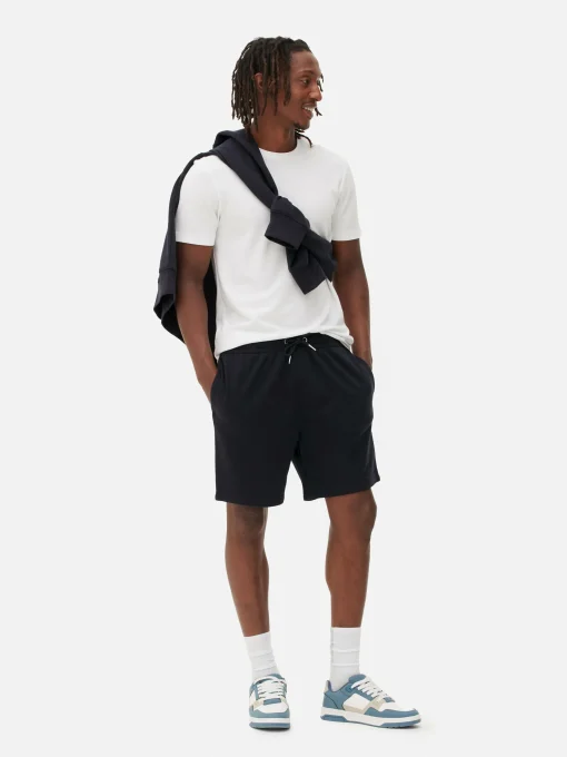 Drawstring Jersey Shorts