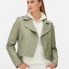 Essential Faux Leather Biker Jacket