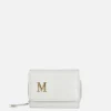 Faux Croc Initial Purse