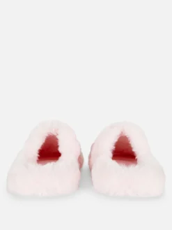 Faux Fur Mule Slippers