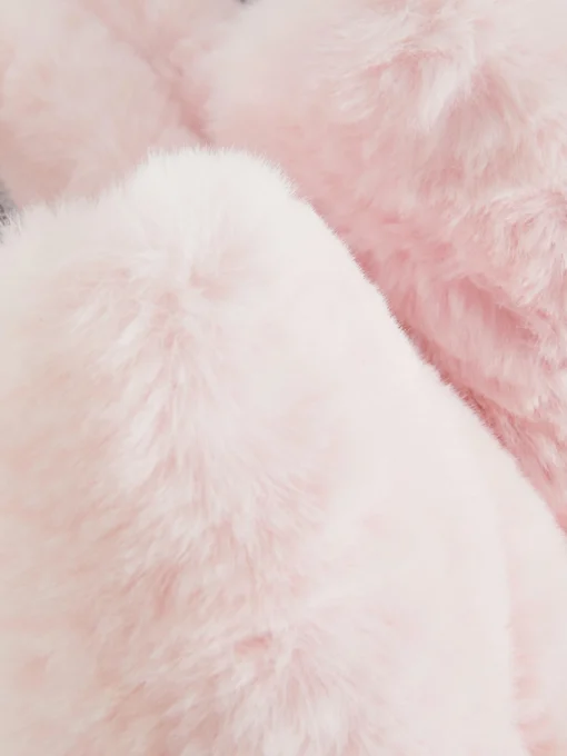 Faux Fur Mule Slippers