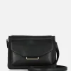 Faux Leather Crossbody Bag