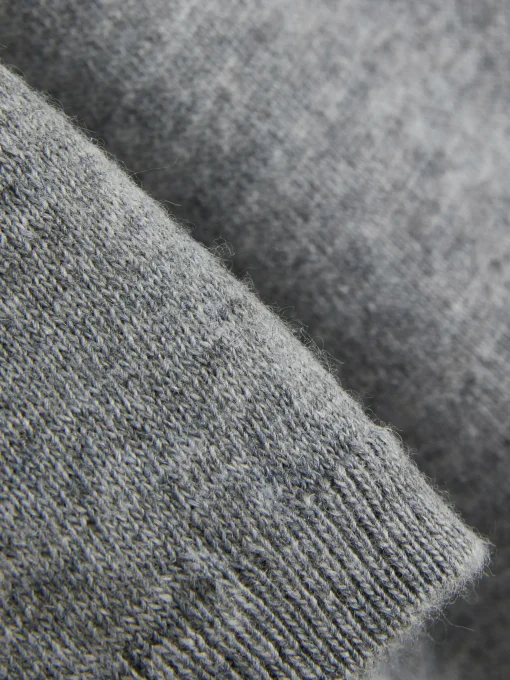 Fine Knit Collared Short Sleeve Top