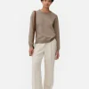 Fine Knit Crew Neck Sweater