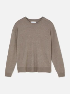 Fine Knit Crew Neck Sweater