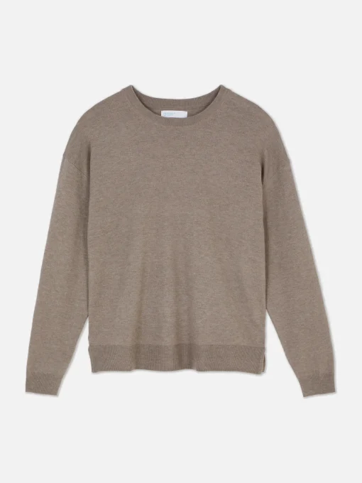 Fine Knit Crew Neck Sweater