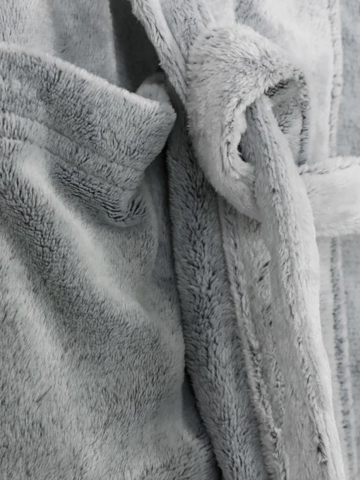 Fluffy Mid-Length Robe