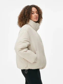 Funnel Neck Puffer Jacket