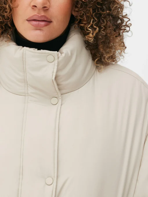 Funnel Neck Puffer Jacket