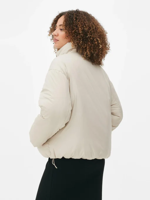 Funnel Neck Puffer Jacket
