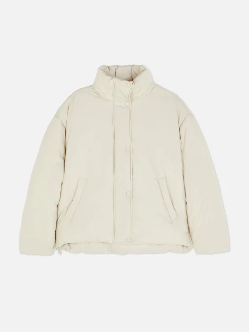 Funnel Neck Puffer Jacket