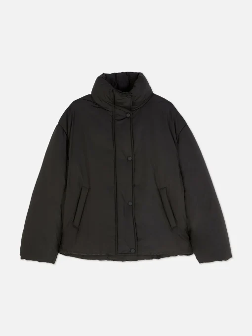Funnel Neck Puffer Jacket