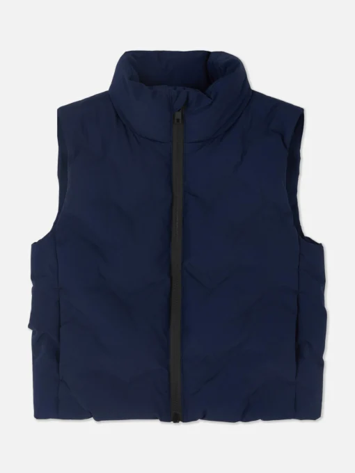 Funnel Neck Vest