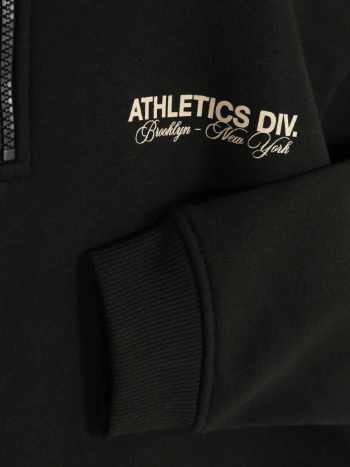Graphic Funnel Neck Sweatshirt